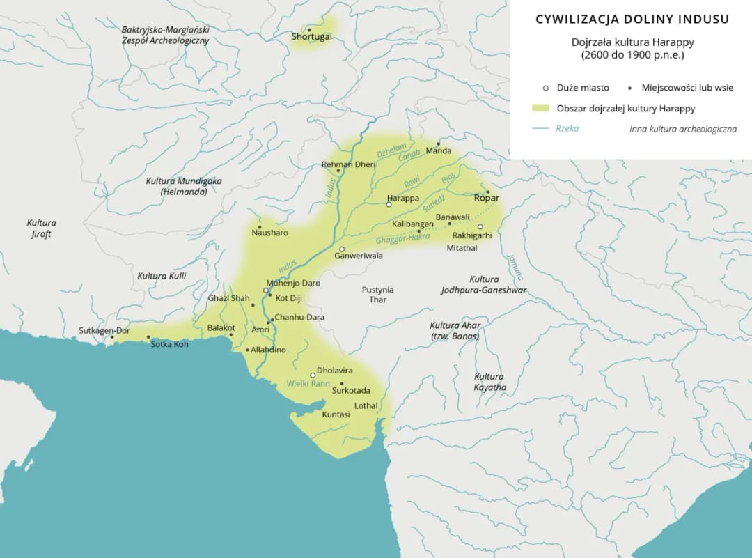 Osiągnięcia cywilizacji doliny Indusu, które zmieniły historię świata
