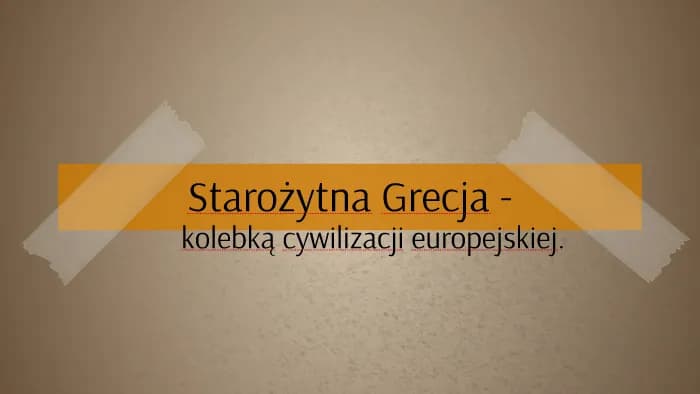 Grecja kolebką cywilizacji europejskiej: Jak wpłynęła na kulturę?